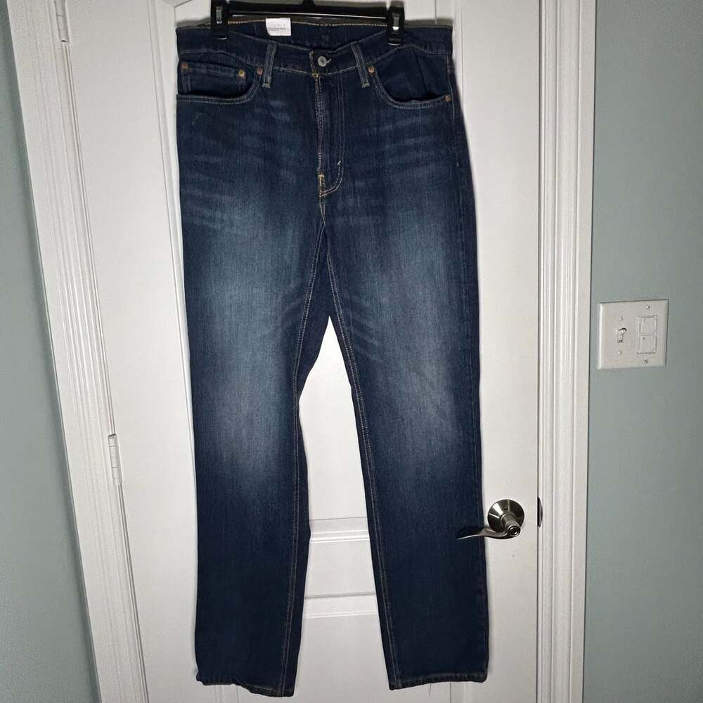 Levi's 541 Athletic Fit Jeans 34x34 Dark Wash Denim - Picture 2 of 7